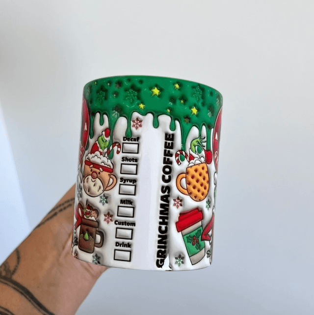 Mug grinch de Noël 
