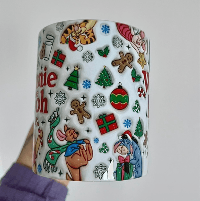 Tasse de Noël pooh 