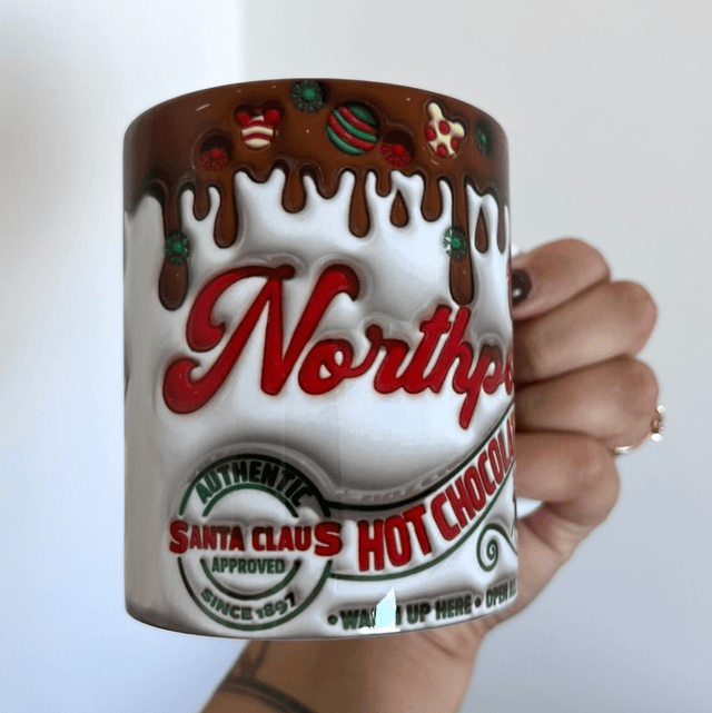 Mug de Noël North pôle 