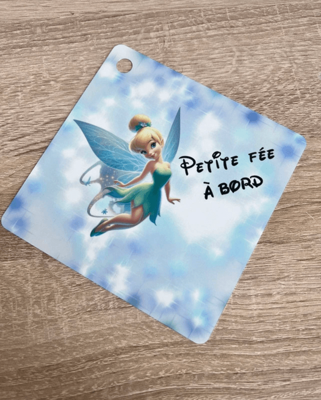 Plaque alu voiture 