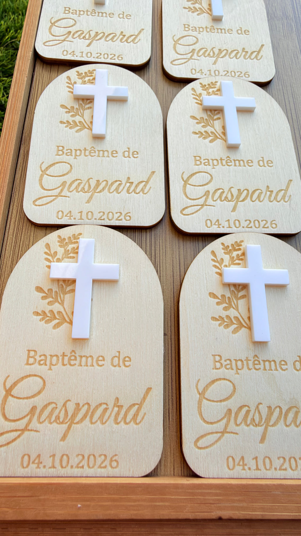 Magnets avec croix et fleurie – photo 2 | Mapinou