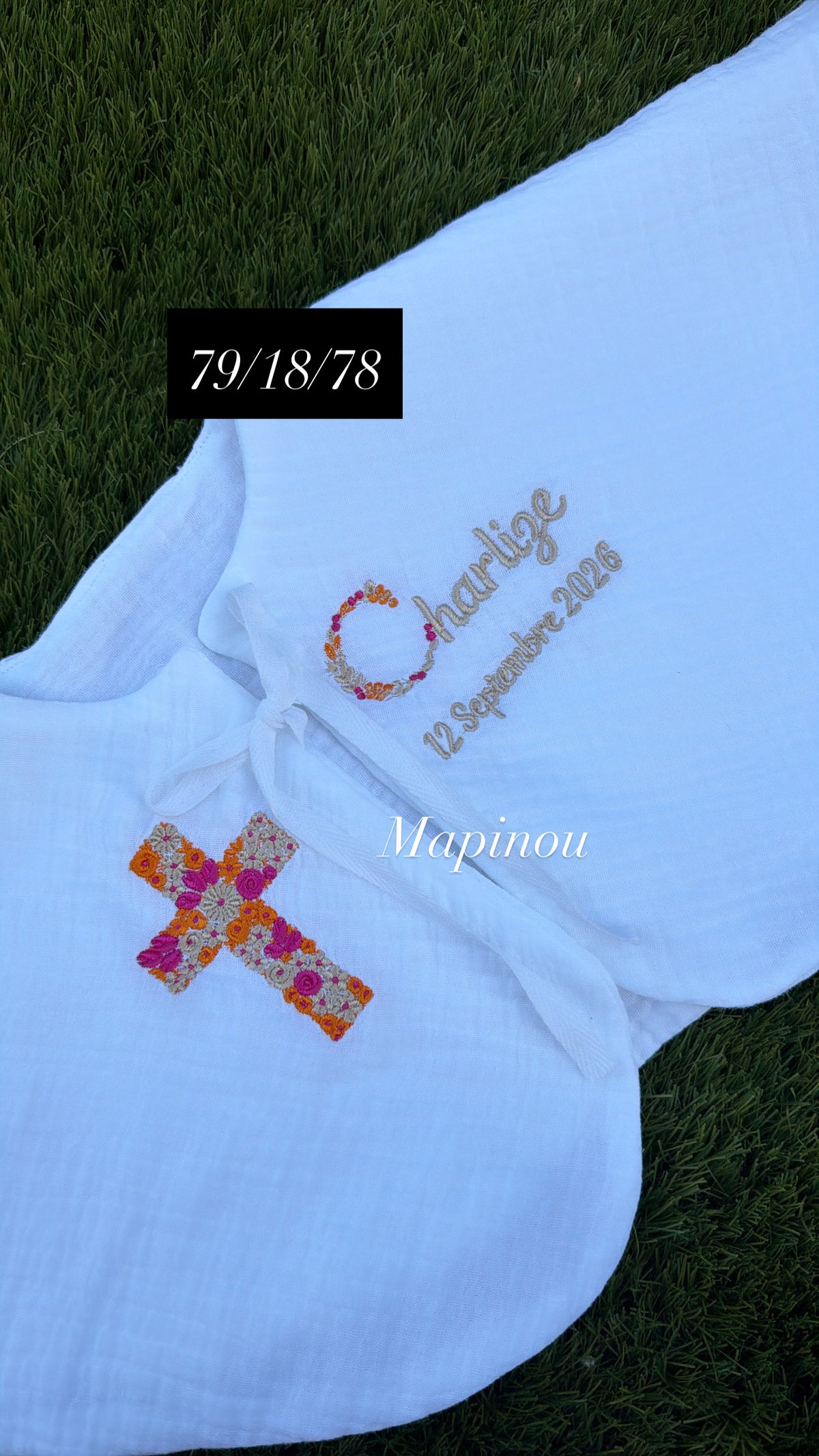 Création personnalisée Mapinou – fils 79/18/78
