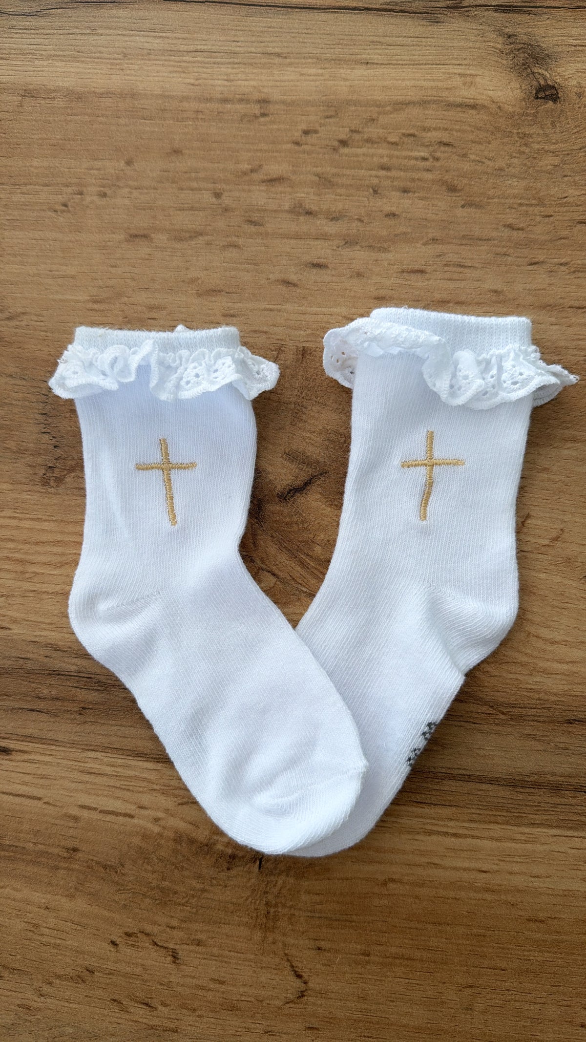 Chaussettes baptême – photo 2 | Mapinou