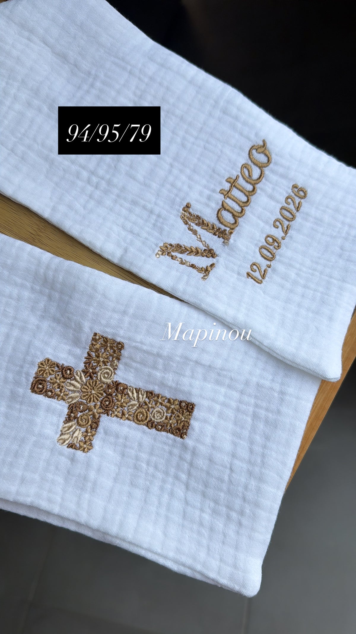Création personnalisée Mapinou – fils 94/95/79
