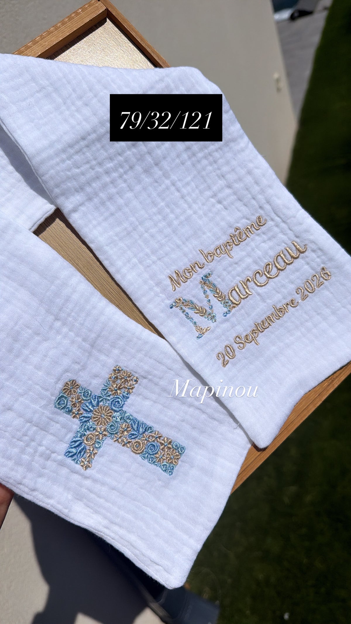 Création personnalisée Mapinou – fils 79/32/121