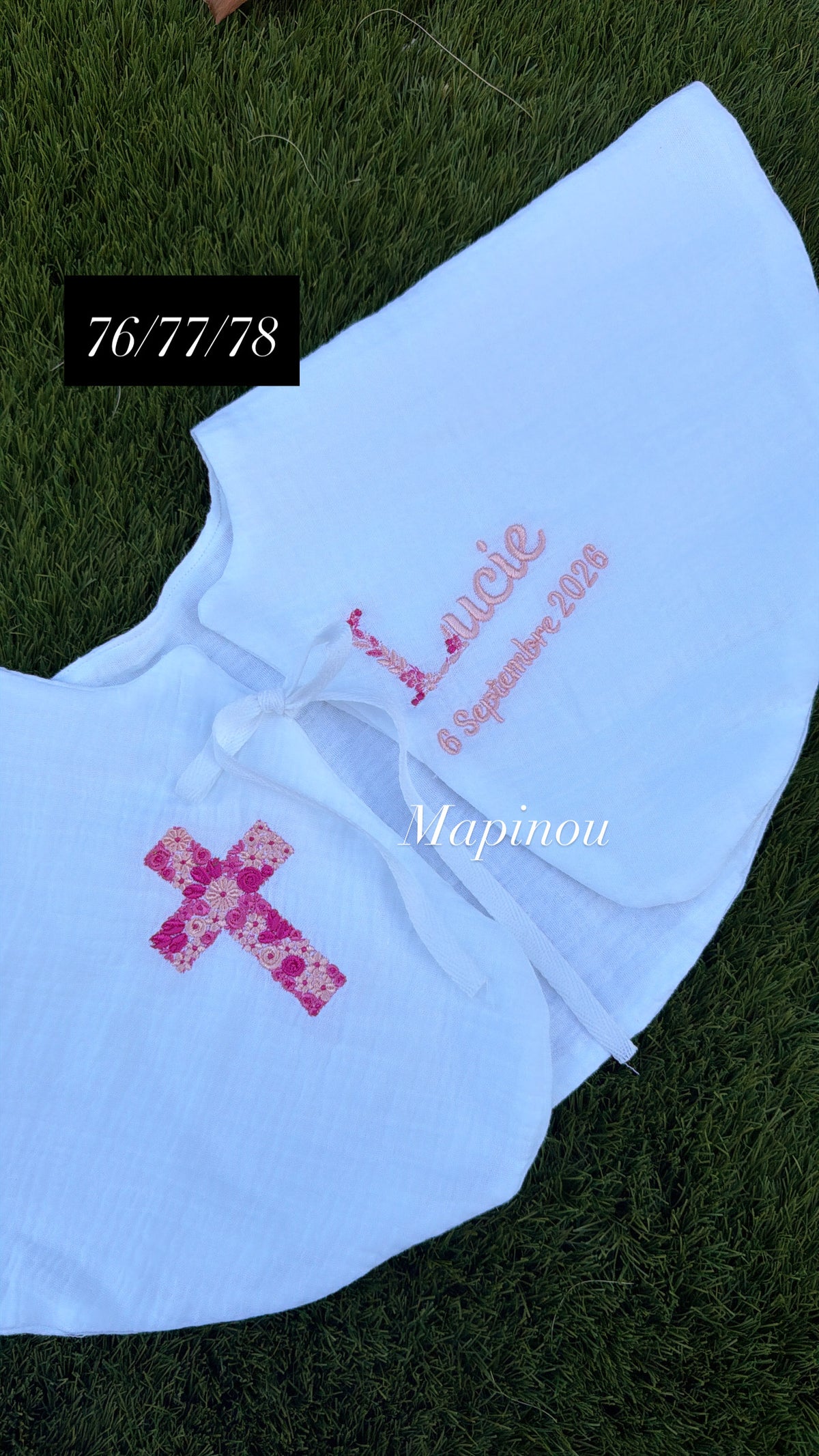 Création personnalisée Mapinou – fils 76/77/78