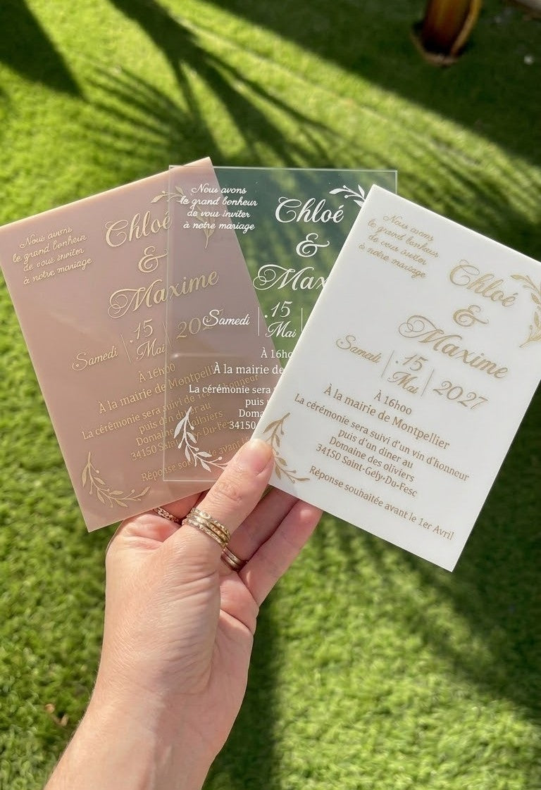 Créations de mariage personnalisées Mapinou