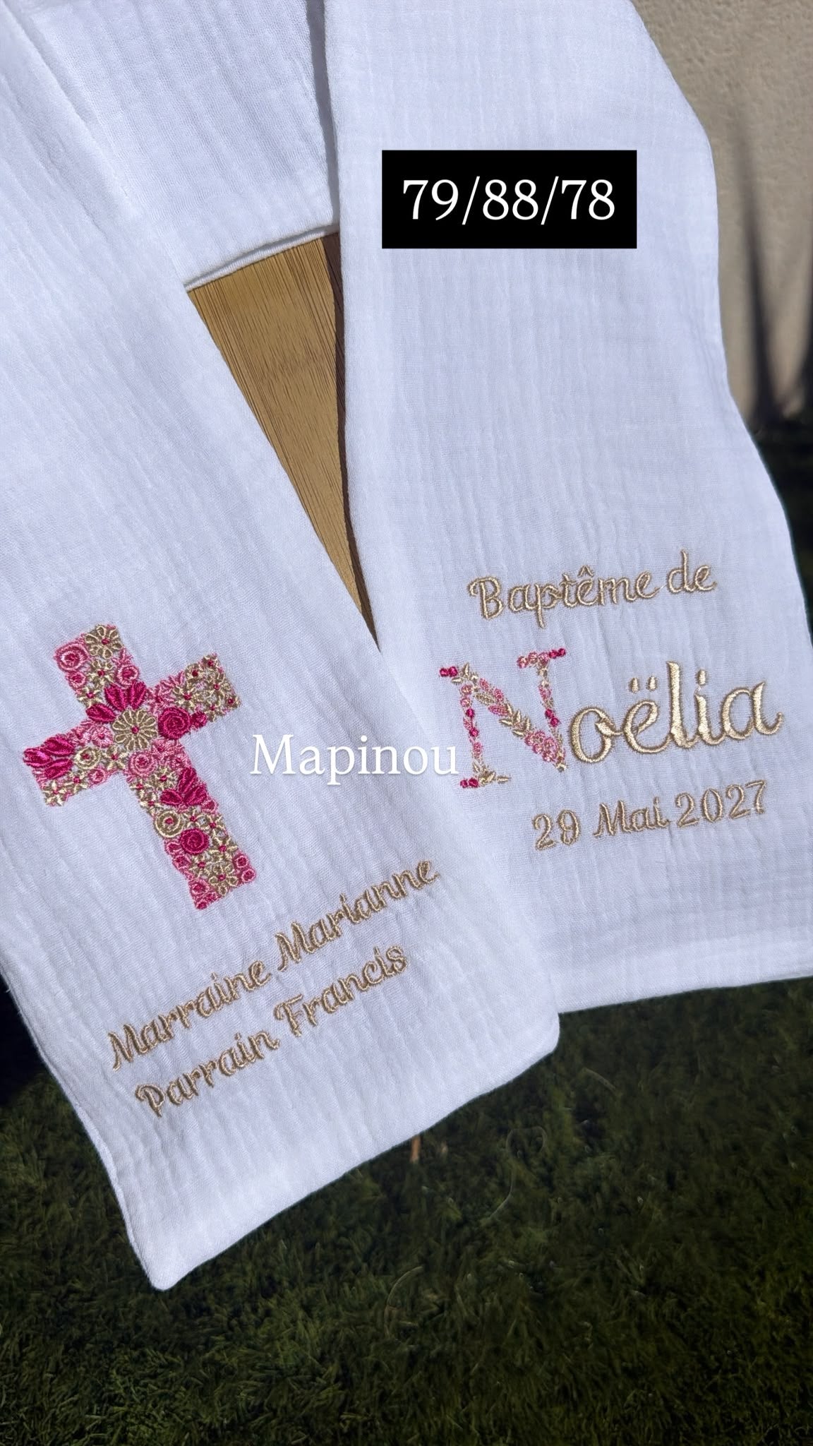 Création personnalisée Mapinou – fils 79/88/78