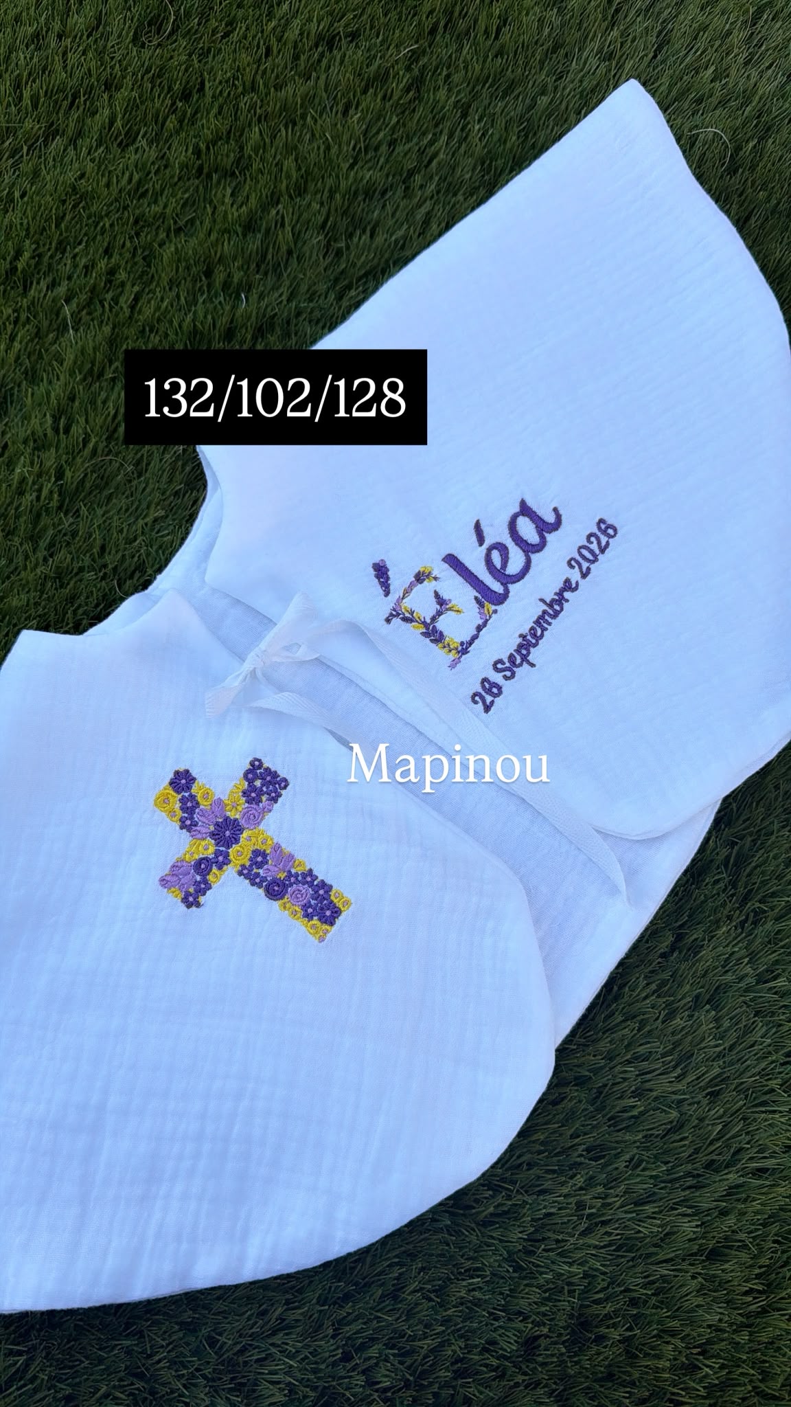 Création personnalisée Mapinou – fils 132/102/128