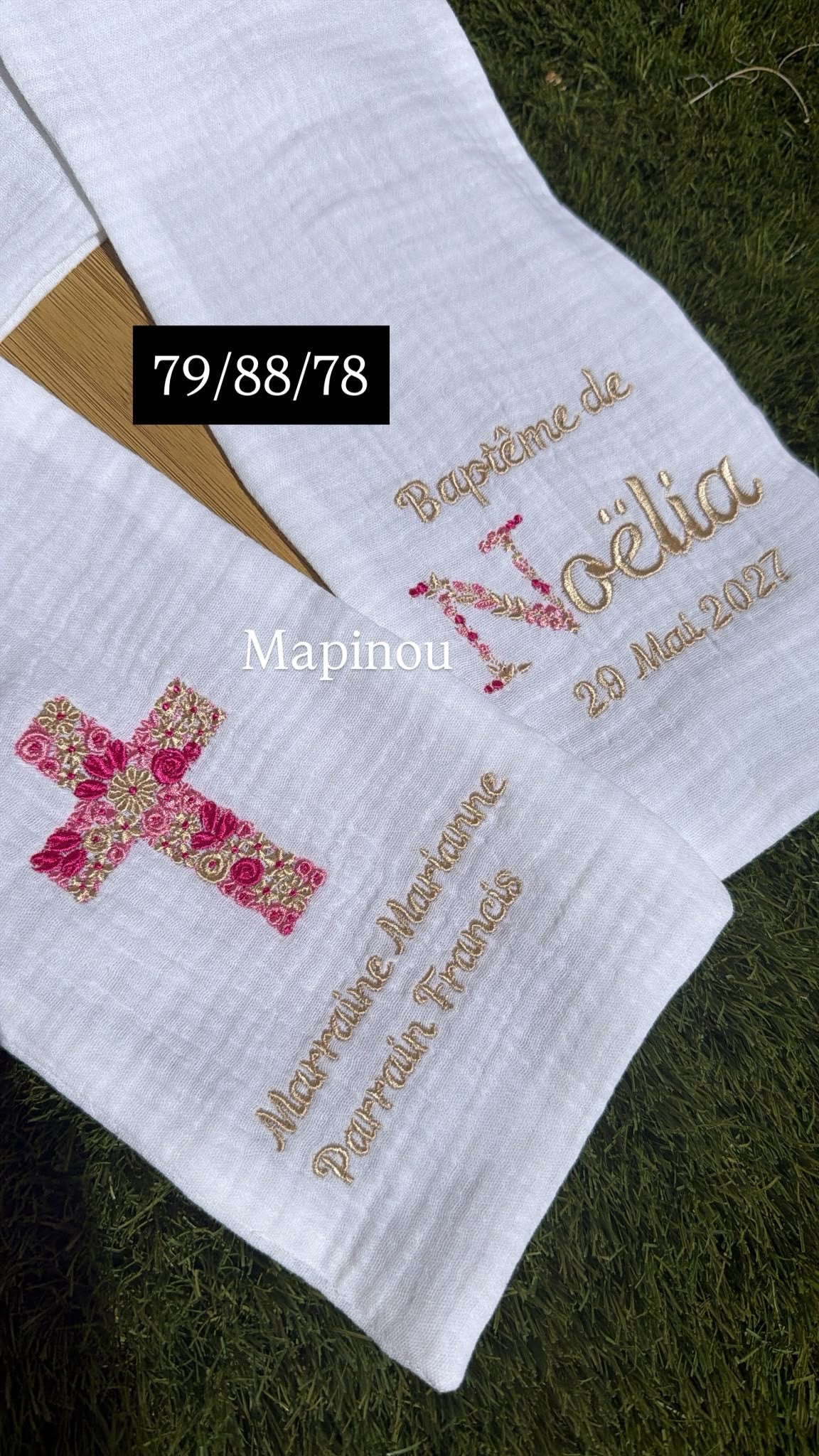 Broderie Mapinou — codes couleur 79/88/78